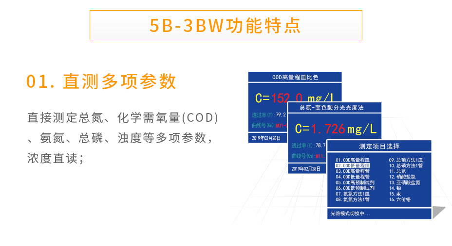 5B-3BW多參數(shù)水質(zhì)測(cè)定儀